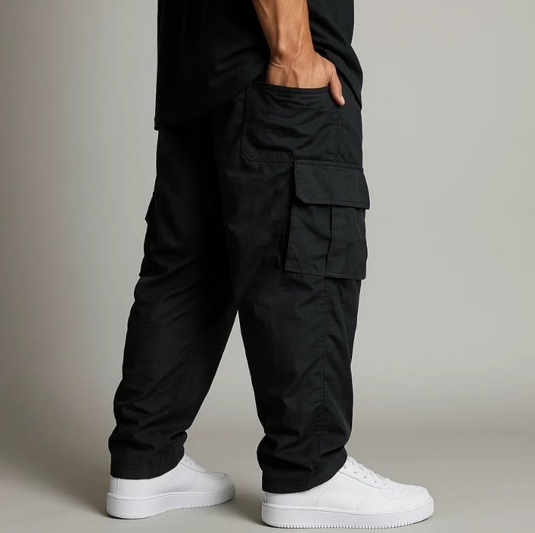 Calça Cargo Masculina Com 6 Bolsos Skate Premium Streetwear Calça Cargo Masculina Com 6 Bolsos Skate Premium Streetwear
