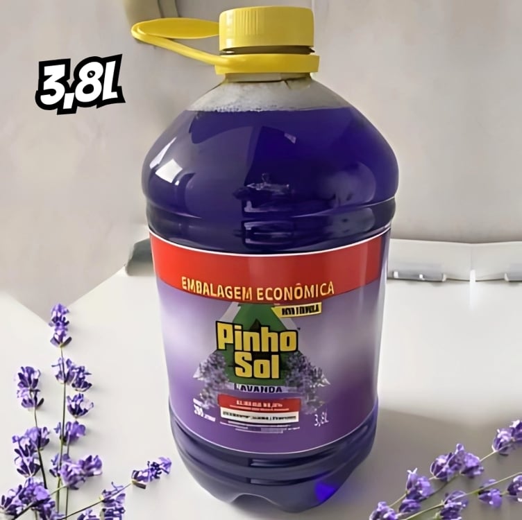 Desinfetante Multiuso Perfumado Lavanda 3,8l Pinho Sol Desinfetante Multiuso Perfumado Lavanda 3,8l Pinho Sol