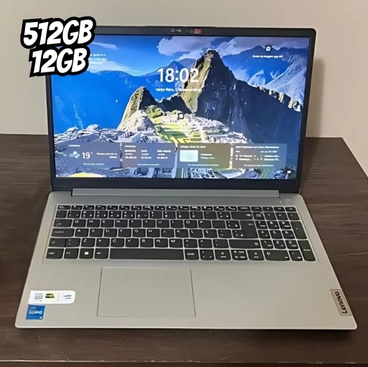 Notebook Lenovo IdeaPad 1i Intel Core i5-1235U 12GB 512GB SSD Linux 15.6" 82VYS00900 Notebook Lenovo IdeaPad 1i Intel Core i5-1235U 12GB 512GB SSD Linux 15.6" 82VYS00900