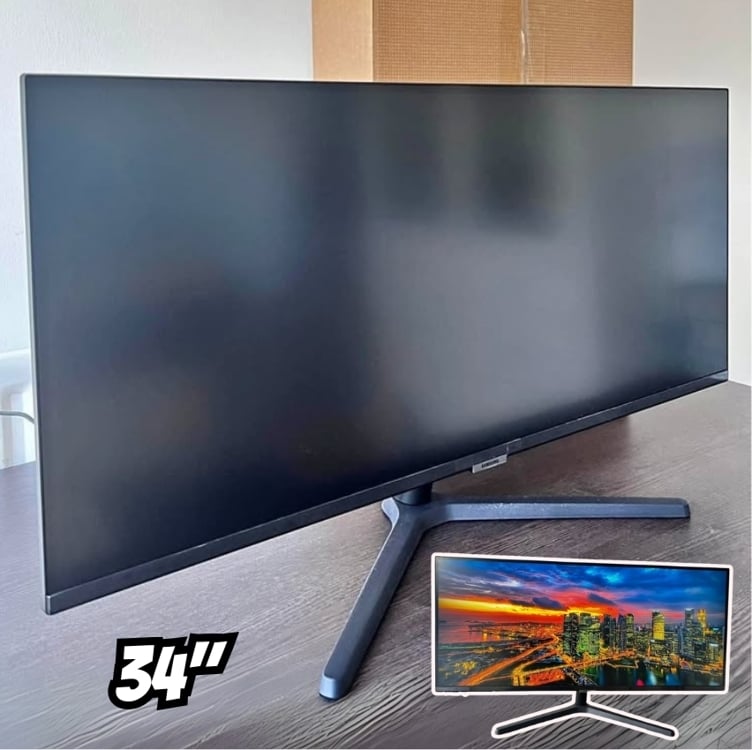 Monitor Samsung Viewfinity S5 34" WQHD, Ultrawide, 100Hz, 5ms, HDR10, HDMI, DP, FreeSync, Game Mode Monitor Samsung Viewfinity S5 34" WQHD, Ultrawide, 100Hz, 5ms, HDR10, HDMI, DP, FreeSync, Game Mode