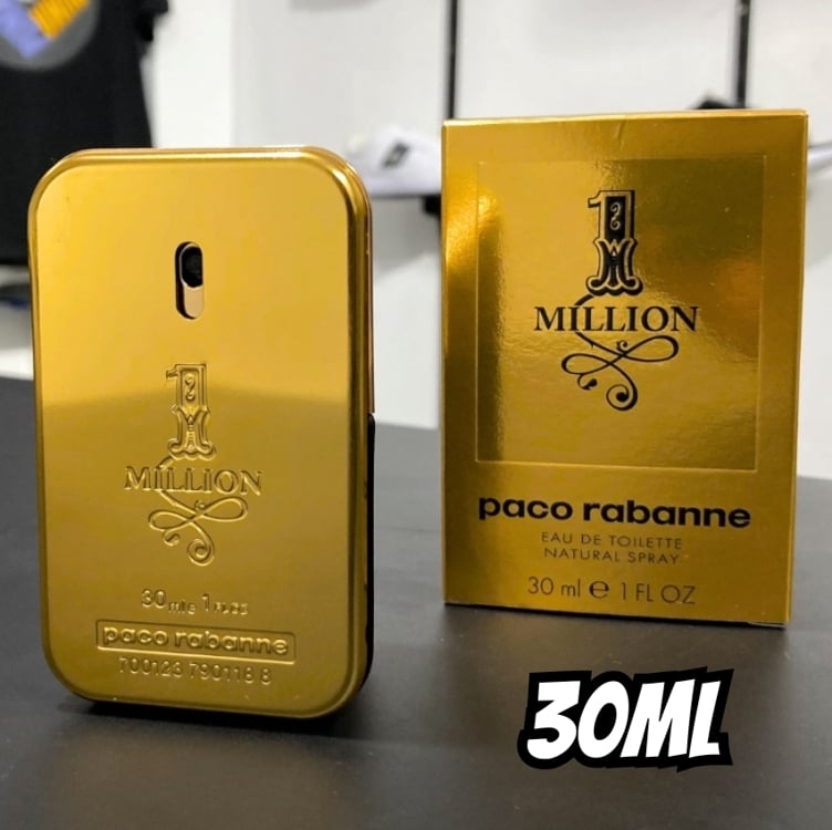 Paco Rabanne One million 1 Million Tradicional EDT 30 ml para masculino Paco Rabanne One million 1 Million Tradicional EDT 30 ml para masculino