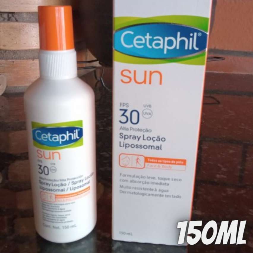 Sun FPS 30 Loção Lipossomal Spray, Cetaphil - 150ml Sun FPS 30 Loção Lipossomal Spray, Cetaphil - 150ml
