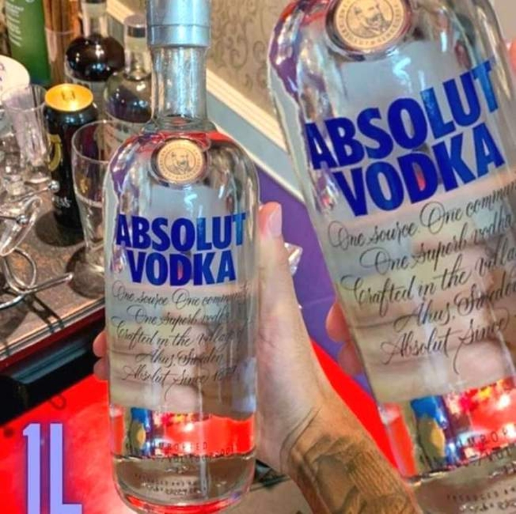 Vodka Absolut Natural 1L Vodka Absolut Natural 1L