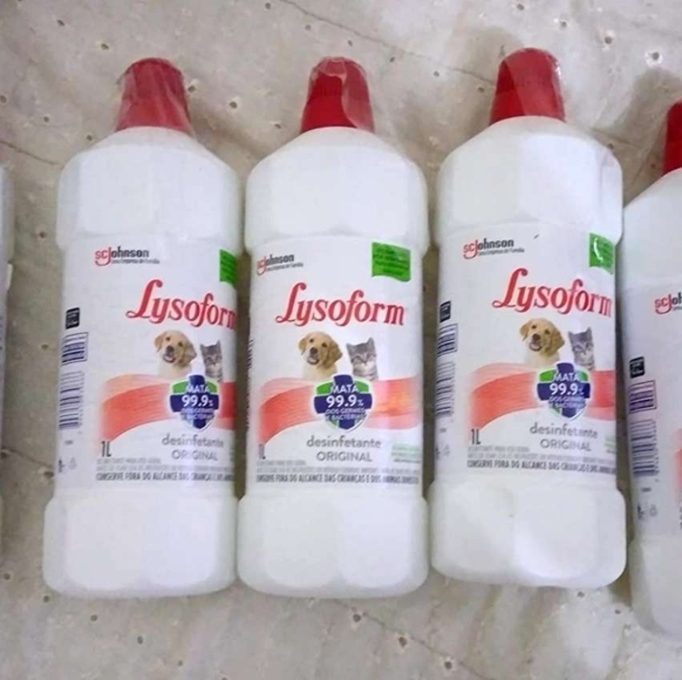 Lysoform Desinfetante Pets Original 1 Litro Unica Lysoform Desinfetante Pets Original 1 Litro Unica