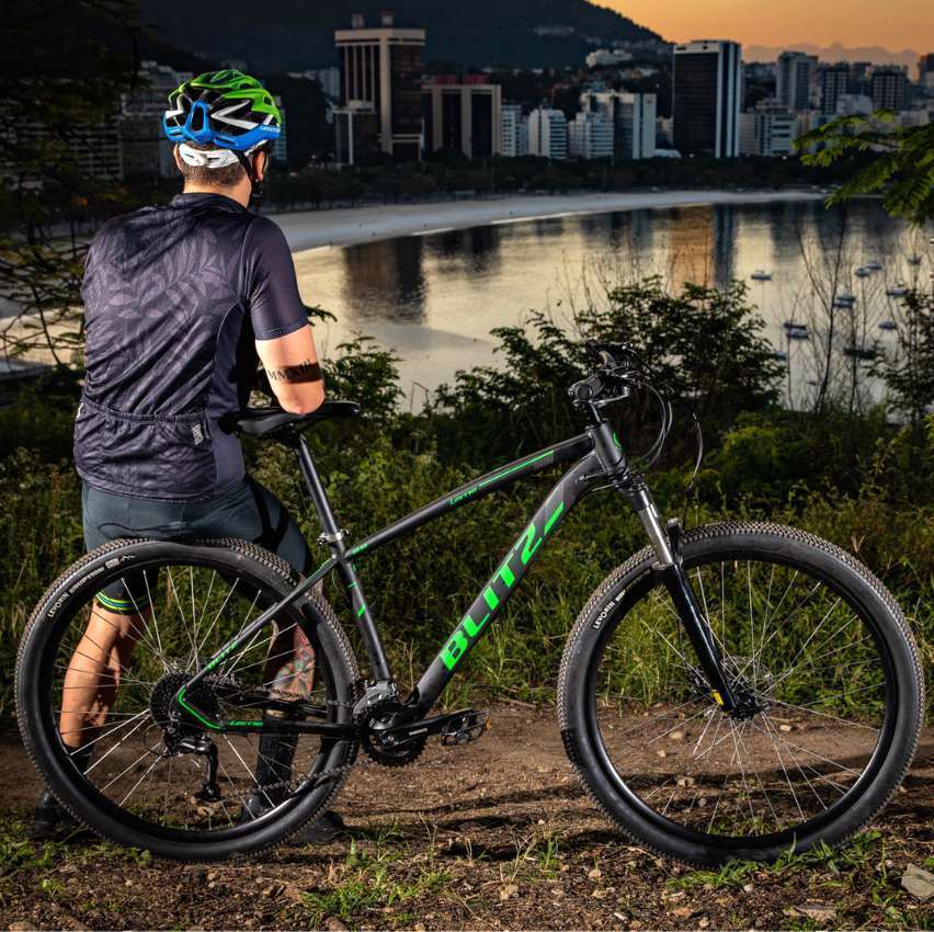Bicicleta Aro 29 BLITZ Pontal Alumínio 21v Freios a Disco Bicicleta Aro 29 BLITZ Pontal Alumínio 21v Freios a Disco