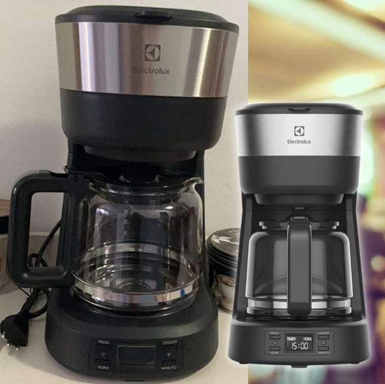 Cafeteira Eletrica Electrolux Programavel Com Timer 30 Xicaras Experience Ecm 25-220v Cafeteira Eletrica Electrolux Programavel Com Timer 30 Xicaras Experience Ecm 25-220v