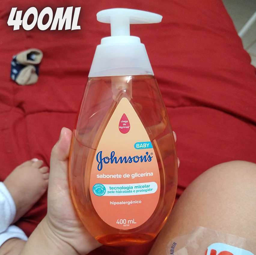 Sabonete Líquido Infantil Glicerinado, Johnson's, 400ml Sabonete Líquido Infantil Glicerinado, Johnson's, 400ml