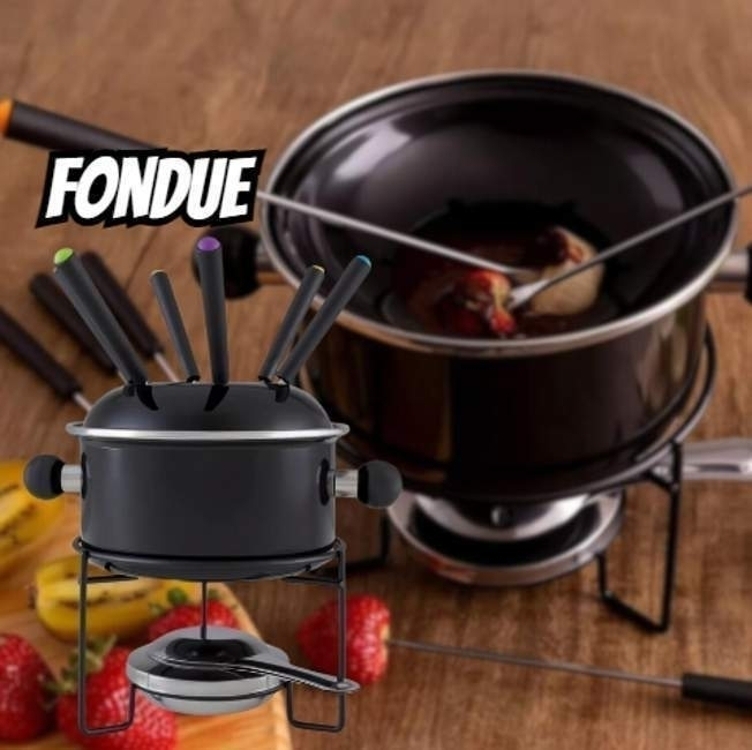 Aparelho de Fondue Brinox 10 Peças Aparelho de Fondue Brinox 10 Peças