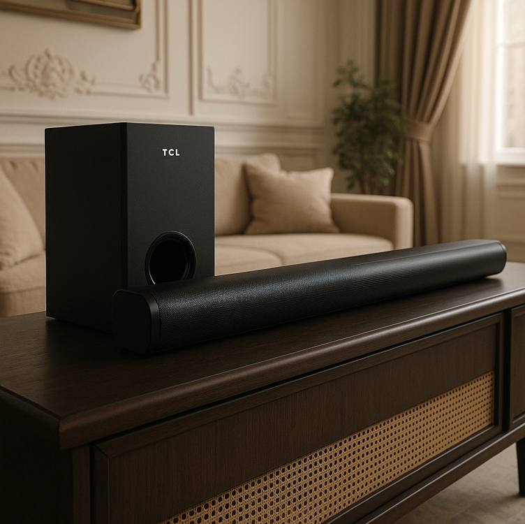 Caixa De Som Soundbar Com Subwoofer Tcl S522w Bluetooth Cor Preto 110v/220v Caixa De Som Soundbar Com Subwoofer Tcl S522w Bluetooth Cor Preto 110v/220v