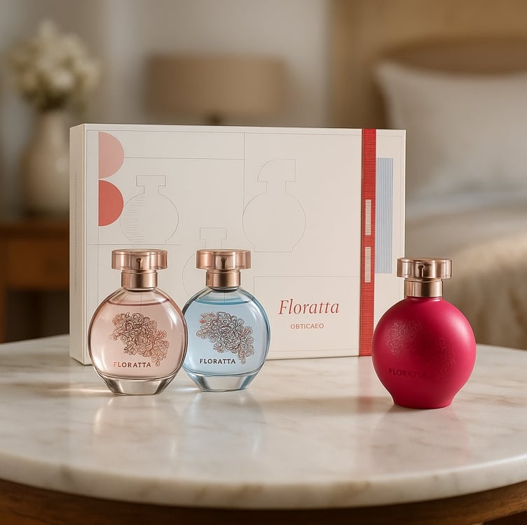 Perfume Floratta Colônia Spray 30 Ml - Presente (3 Itens) Perfume Floratta Colônia Spray 30 Ml - Presente (3 Itens)