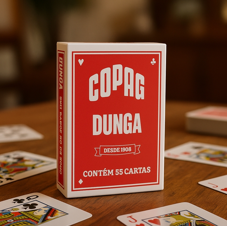 Baralho Dunga Naipe Convencional - Vermelho, Copag Baralho Dunga Naipe Convencional - Vermelho, Copag