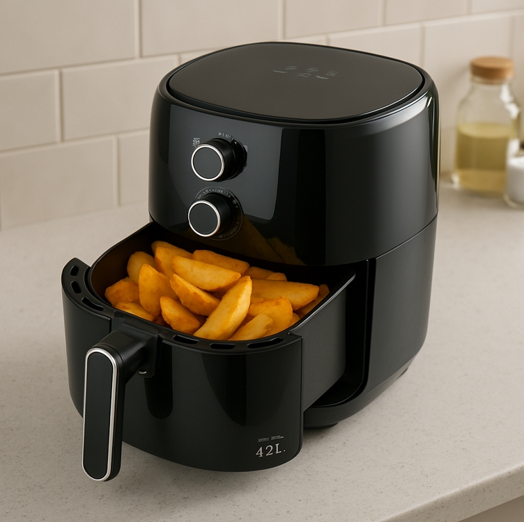 Fritadeira Elétrica Air Fryer 4,2l 1500w 127v Multi - Go207 Cor Preto Fritadeira Elétrica Air Fryer 4,2l 1500w 127v Multi - Go207 Cor Preto