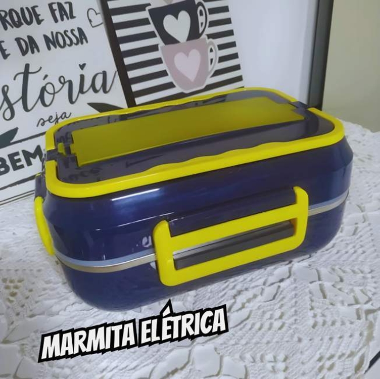Marmita Elétrica Veicular 12v/bivolt Aquecedor De Alimentos Marmita Elétrica Veicular 12v/bivolt Aquecedor De Alimentos