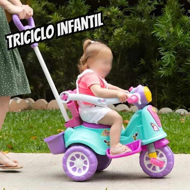 Triciclo Avespa Maral Pink Triciclo Avespa Maral Pink