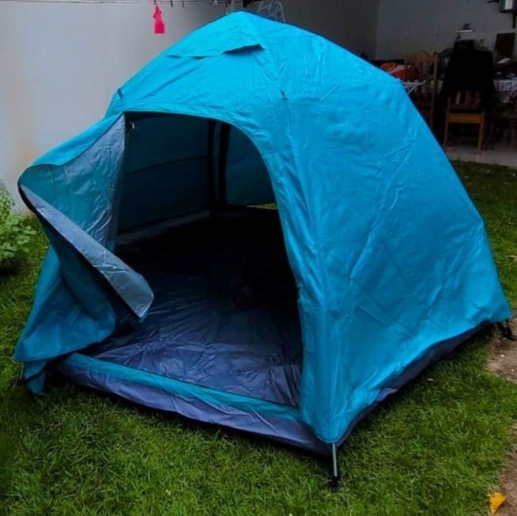 JOYFOX Barraca de Camping para 3-4 Pessoas Automática com 2 Portas e 4 Janelas, Tenda de Acampamento Pop-up, Automática, Resistente à água, Portátil, Leve, Praia, Mochilão, Caminhada JOYFOX Barraca de Camping para 3-4 Pessoas Automática com 2 Portas e 4 Janelas, Tenda de Acampamento Pop-up, Automática, Resistente à água, Portátil, Leve, Praia, Mochilão, Caminhada