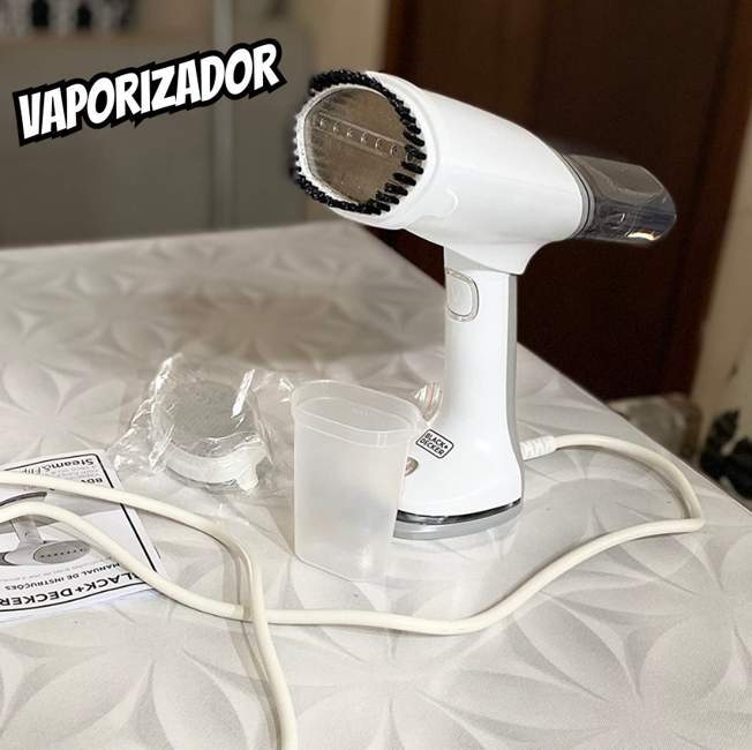 Black Decker Vaporizador, Ferro De Passar Roupa, Compacto E Portátil, Função Passar A Seco, 3 Em 1, Modelo Bdv3000, Bivolt Black Decker Vaporizador, Ferro De Passar Roupa, Compacto E Portátil, Função Passar A Seco, 3 Em 1, Modelo Bdv3000, Bivolt