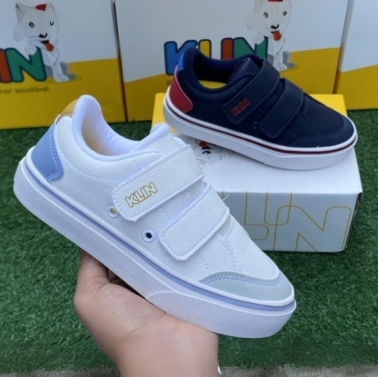 Tênis Infantil Menino Klin Freestyle Kids Azul Tênis Infantil Menino Klin Freestyle Kids Azul