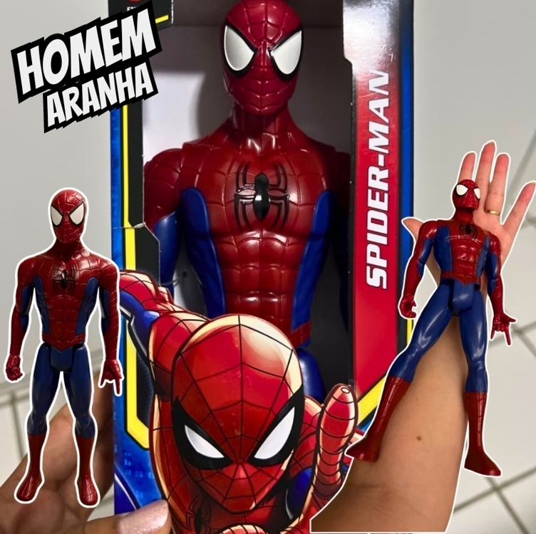 Boneco Marvel Homem Aranha Titan Hero Series 30 Cm Boneco Marvel Homem Aranha Titan Hero Series 30 Cm