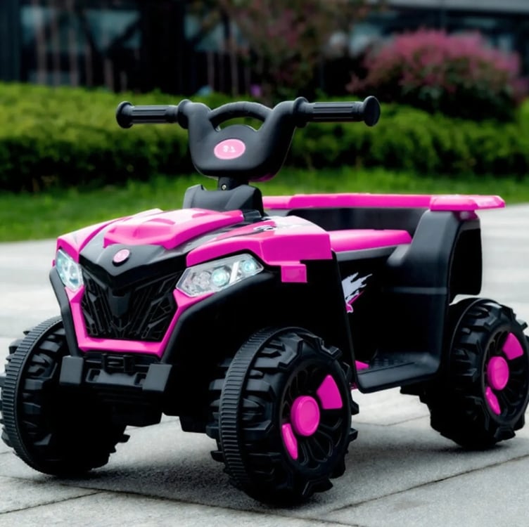 Quadriciclo Com Pedal Elétrico 6v Som E Farol Led Rosa Cor Rosa-pink Voltagem Do Carregador 127/220v Quadriciclo Com Pedal Elétrico 6v Som E Farol Led Rosa Cor Rosa-pink Voltagem Do Carregador 127/220v