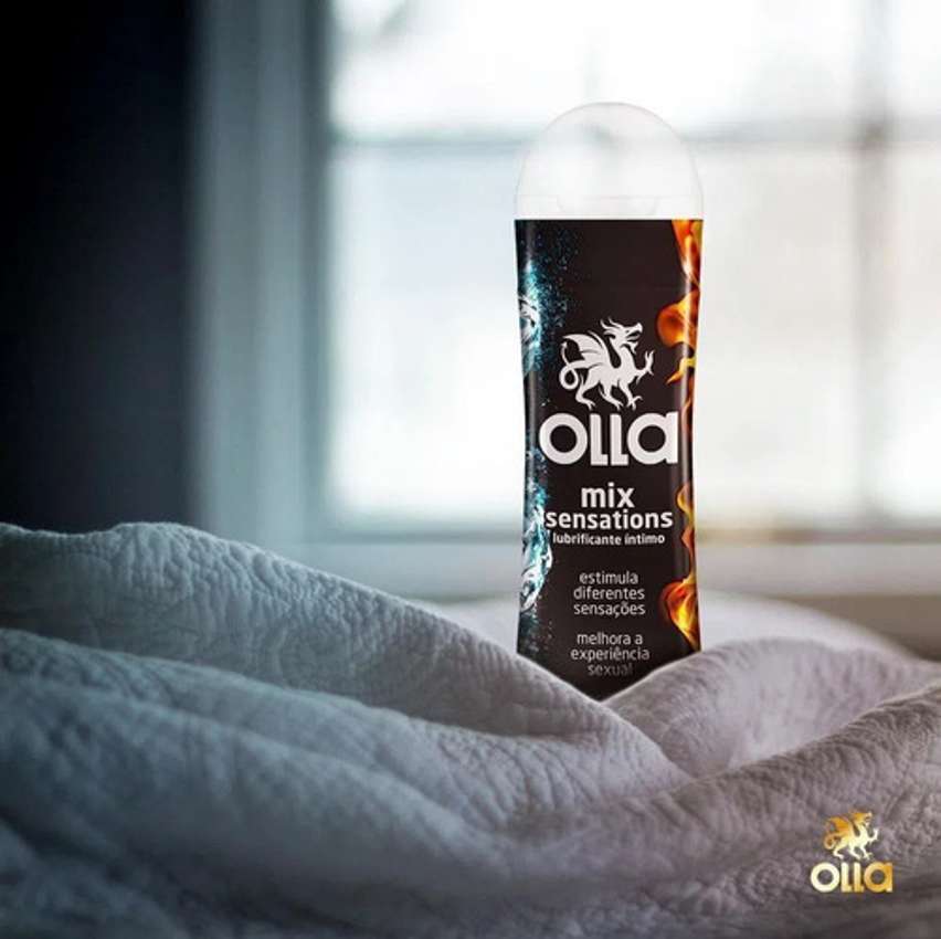 Gel Lubrificante Olla Mix Sensation - 50g Gel Lubrificante Olla Mix Sensation - 50g