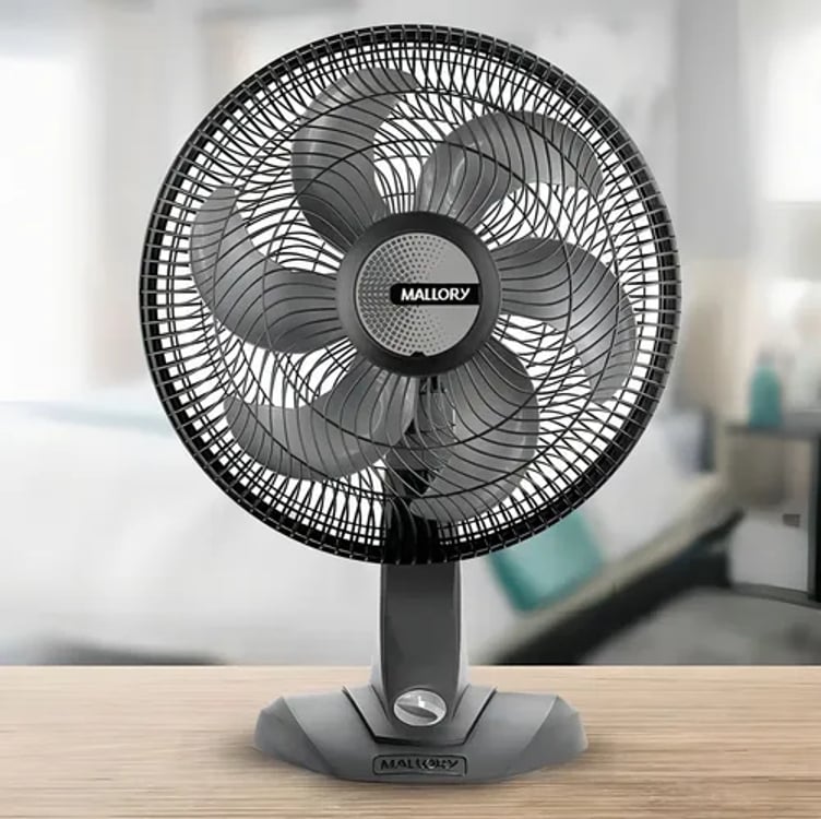 Mallory Ventilador Turbo 6 Pás 30cm Compact Preto Diâmetro Material Plástico Mallory Ventilador Turbo 6 Pás 30cm Compact Preto Diâmetro Material Plástico