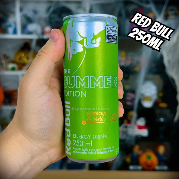 Bebida Energética Red Bull The Summer Edition Maracujá e Melão 250ml Bebida Energética Red Bull The Summer Edition Maracujá e Melão 250ml