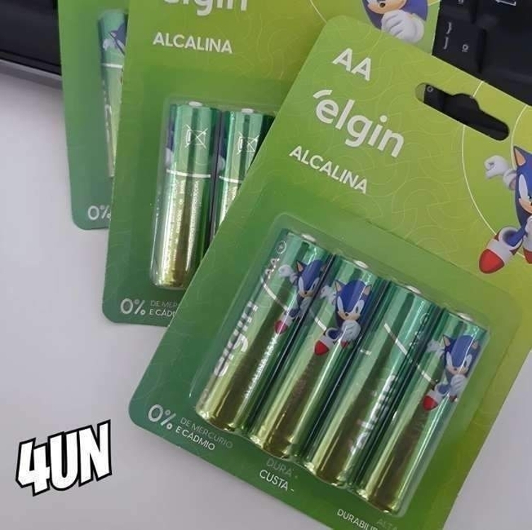 Pilha Alcalina Aa Ele000000082153 Elgin 1,5v 4 Unidades Pilha Alcalina Aa Ele000000082153 Elgin 1,5v 4 Unidades