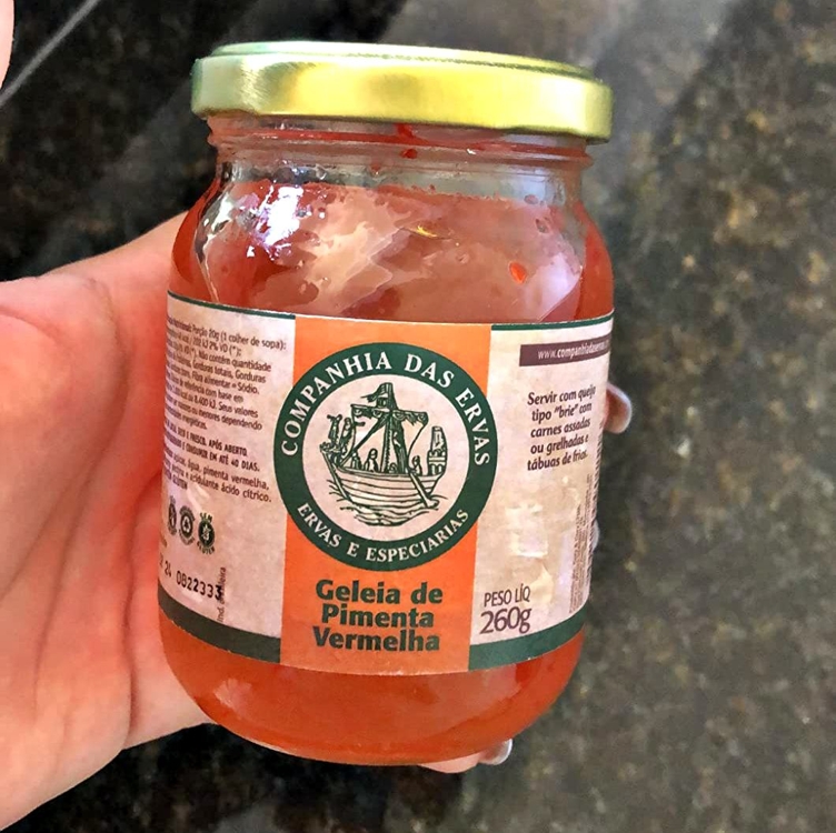 Companhia das Ervas - Geléia de Pimenta, Vermelha, 260 g Companhia das Ervas - Geléia de Pimenta, Vermelha, 260 g