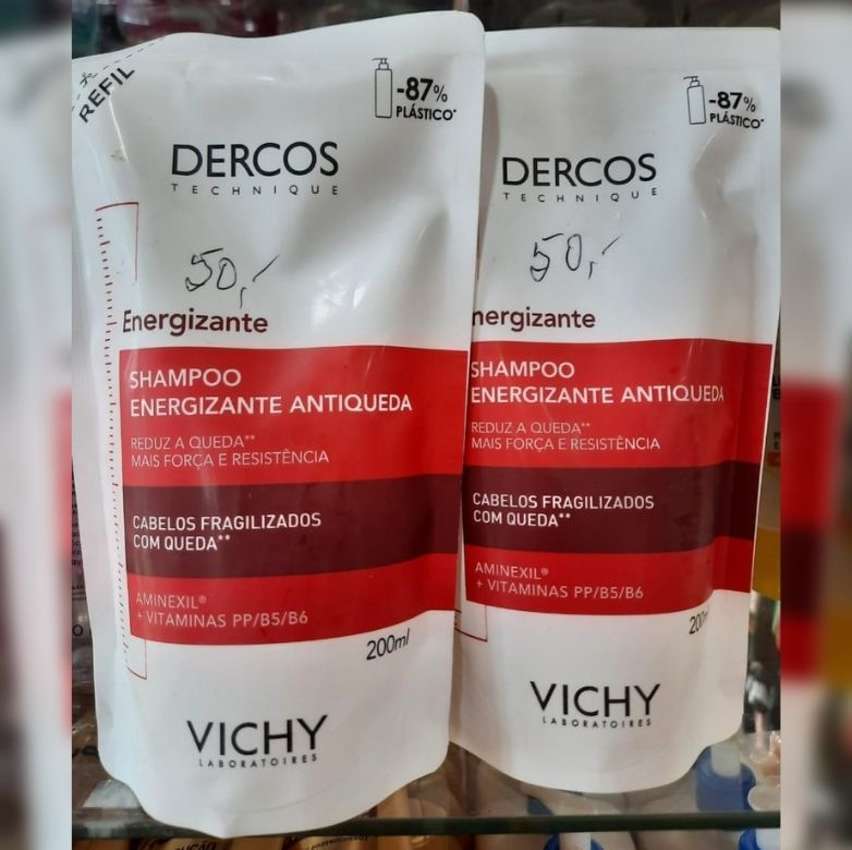 Vichy Dercos Energizante Refil - Shampoo Antiqueda 200ml Vichy Dercos Energizante Refil - Shampoo Antiqueda 200ml