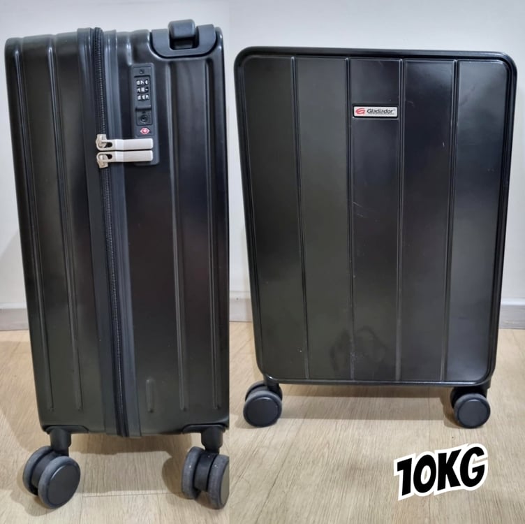 Mala de Bordo em Policarbonato 10kg com TSA Rodas Giratórias Gladiador Infinity V1 (Turquesa) Mala de Bordo em Policarbonato 10kg com TSA Rodas Giratórias Gladiador Infinity V1 (Turquesa)
