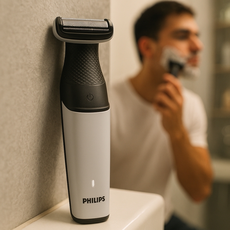 Barbeador corporal Philips Bodygroom Bg3007/01 White Usb Shower Barbeador corporal Philips Bodygroom Bg3007/01 White Usb Shower