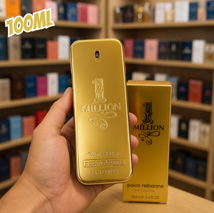 Paco Rabanne 1 Million Perfume Masculino Edt 100ml Paco Rabanne 1 Million Perfume Masculino Edt 100ml