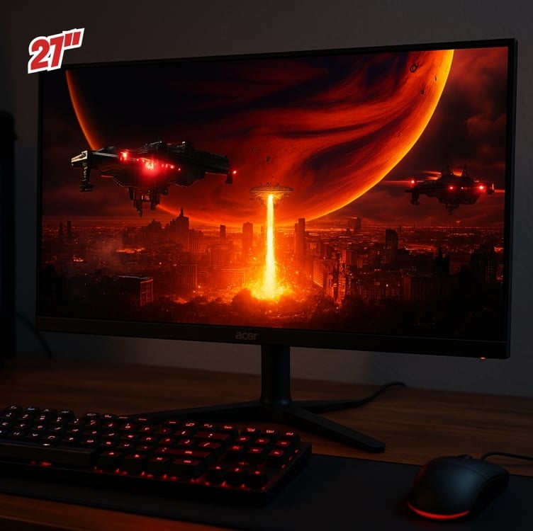 Monitor Acer Nitro Kg270 M5biip 27 Full Hd 180 Hz 1 Ms Monitor Acer Nitro Kg270 M5biip 27 Full Hd 180 Hz 1 Ms