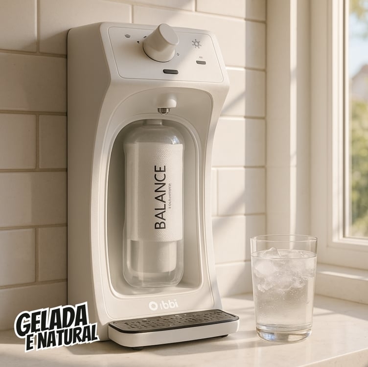 Purificador De Água Ibbl Novo E-due Água Gelada E Natural Purificador De Água Ibbl Novo E-due Água Gelada E Natural