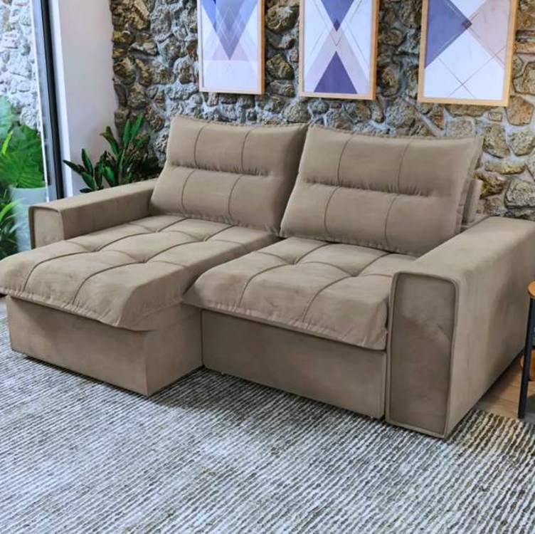 Sofa Retrátil Reclinável 2 Lugares Suede Veludo Lyra Kappesberg Sofa Retrátil Reclinável 2 Lugares Suede Veludo Lyra Kappesberg