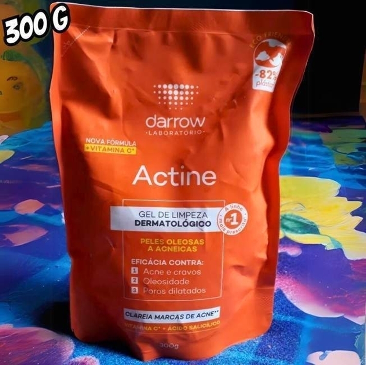 Darrow Actine Gel De Limpeza Refil 300g, Cor: Laranja, Número Itens:1 Darrow Actine Gel De Limpeza Refil 300g, Cor: Laranja, Número Itens:1