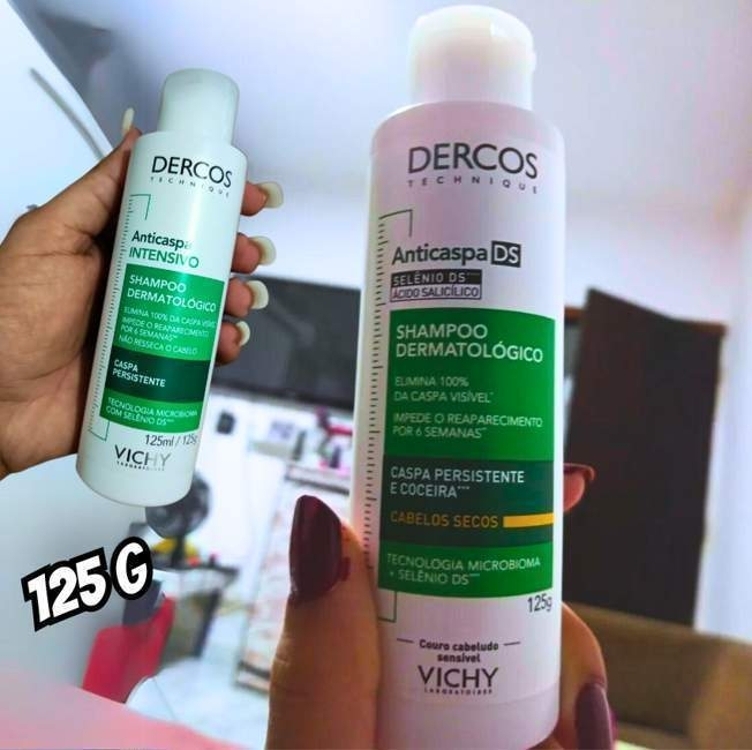 Shampoo Anticaspa Intensivo Dercos Cabelos Secos 125ml Vichy Shampoo Anticaspa Intensivo Dercos Cabelos Secos 125ml Vichy
