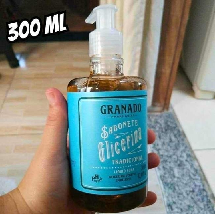 Sabonete Líquido Glicerina Tradicional, Granado, 300Ml Sabonete Líquido Glicerina Tradicional, Granado, 300Ml