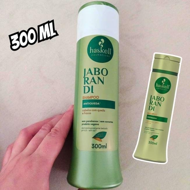 Shampoo de Jaborandi e Carqueja, Haskell, 300 ml Shampoo de Jaborandi e Carqueja, Haskell, 300 ml