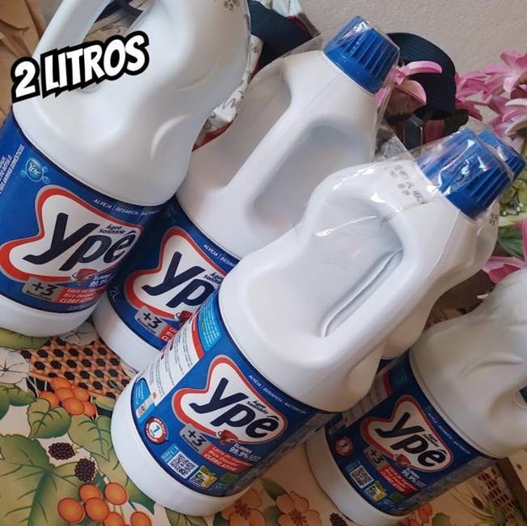 Água Sanitária 2L, Ypê, Branco, 2L Água Sanitária 2L, Ypê, Branco, 2L