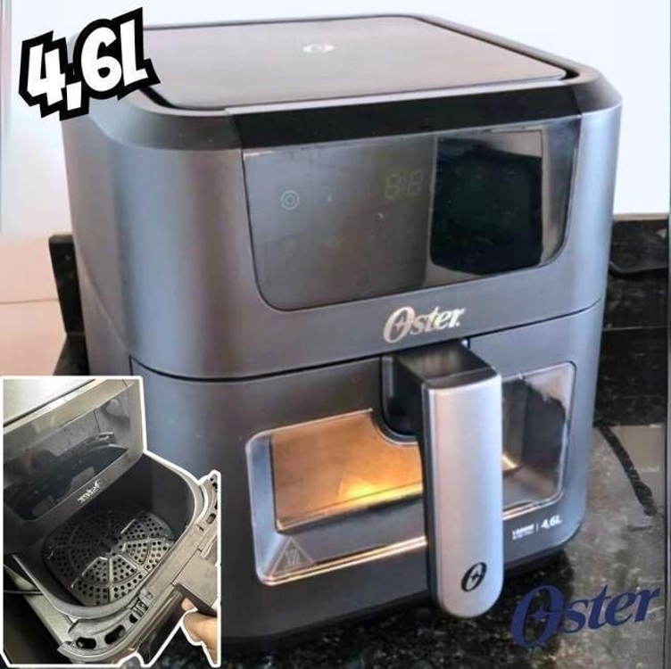 Oster Fritadeira Sem Óleo, 4,6l, 1500w, 220v, Ofrt970 Oster Fritadeira Sem Óleo, 4,6l, 1500w, 220v, Ofrt970