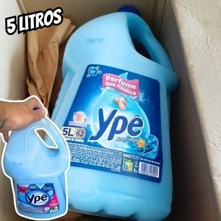 Amaciante Tradicional Ypê Aconchego 5l Amaciante Tradicional Ypê Aconchego 5l