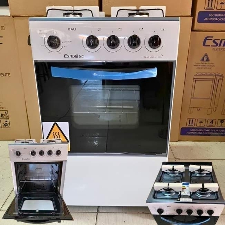 Fogão de Piso Esmaltec 4 Bocas Bali 4111 Fogão de Piso Esmaltec 4 Bocas Bali 4111