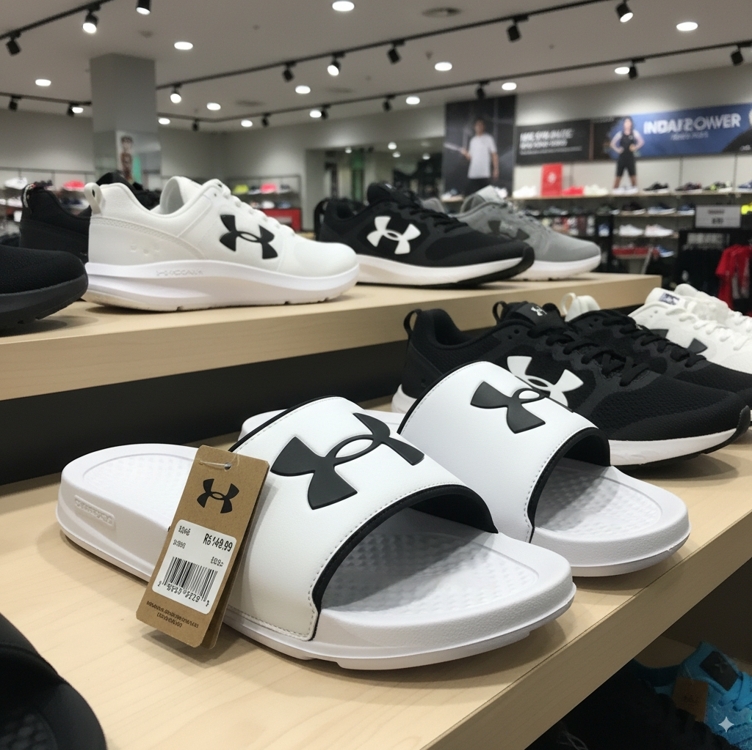 Chinelo Unissex Under Armour Daily - Branco