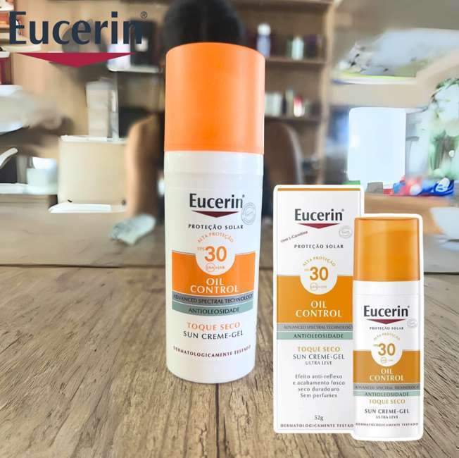 Protetor Solar Eucerin Sun Oil Control FPS30 52g Protetor Solar Eucerin Sun Oil Control FPS30 52g