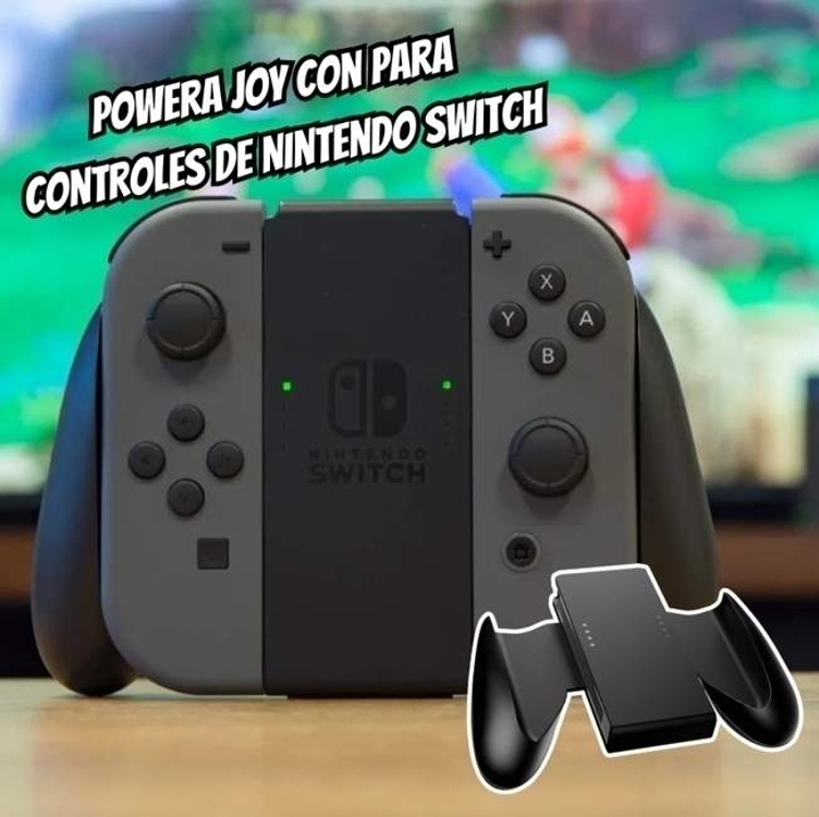 Suporte Confortável PowerA Joy Con para Controles de Nintendo Switch, Preto Suporte Confortável PowerA Joy Con para Controles de Nintendo Switch, Preto