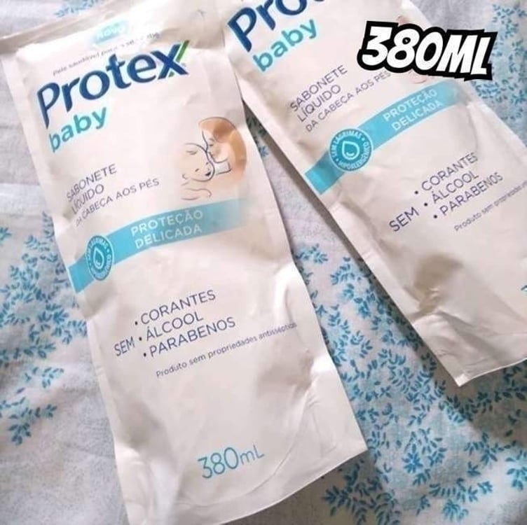 Sabonete Líquido Bebê Protex Baby Delicate Care 380ml Sabonete Líquido Bebê Protex Baby Delicate Care 380ml
