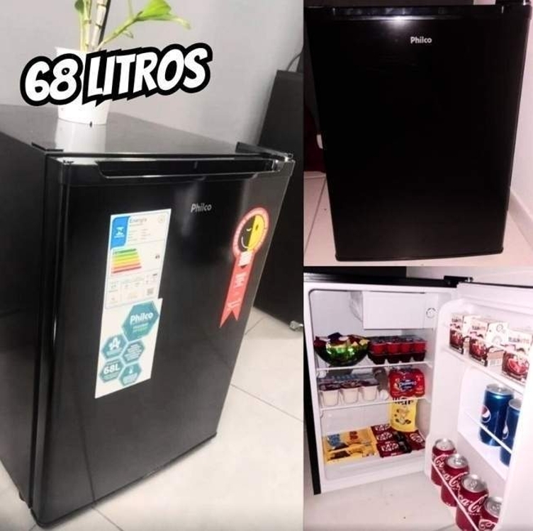 Frigobar Philco PFG85P 5 Níveis Temperatura 68L 220V Frigobar Philco PFG85P 5 Níveis Temperatura 68L 220V