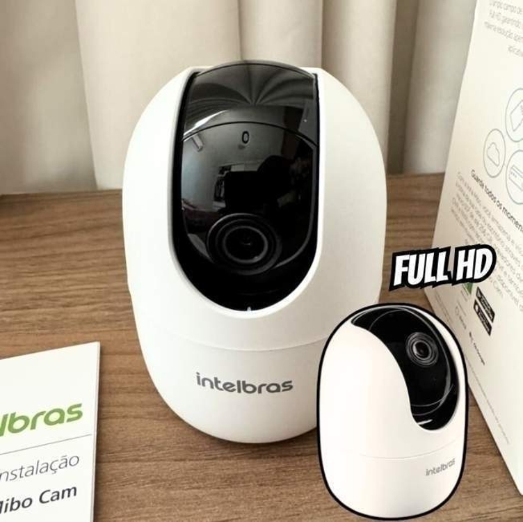 Câmera De Vídeo Wi-Fi Full HD Im4 C Branco Intelbras 110V/220V Câmera De Vídeo Wi-Fi Full HD Im4 C Branco Intelbras 110V/220V