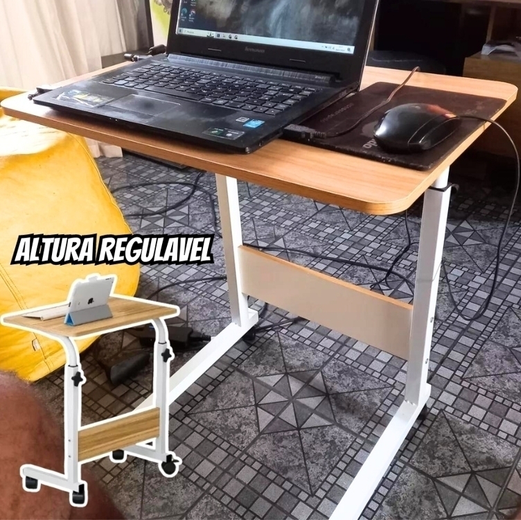 Mesa Mesinha Notebook Estudo Com Altura Regulavel E Rodinhas Mesa Mesinha Notebook Estudo Com Altura Regulavel E Rodinhas